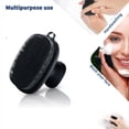 thumbnail image 5 of 2pcs-Silicone Manual Facial Cleansing Brush for Men, Waterproof Face Scrubber Exfoliating Skin Care Tool, Black, 5 of 5