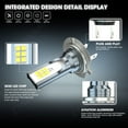 thumbnail image 6 of 6000K H7 H9 Fit Motorcycle LED Headlight Kit White 4pcs Plug&Play, 6 of 10
