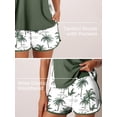 thumbnail image 5 of ZANKLEY Womens Print Tankini Swimsuits Two Piece Summer Bathing Suits Loose Sleeveless Tank Top and Shorts, 5 of 5