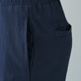 thumbnail image 4 of Gibobby Men's Long Cargo Shorts Casual Below Knee Capri Shorts Relaxed Fit with Pockets[Navy,M], 4 of 9