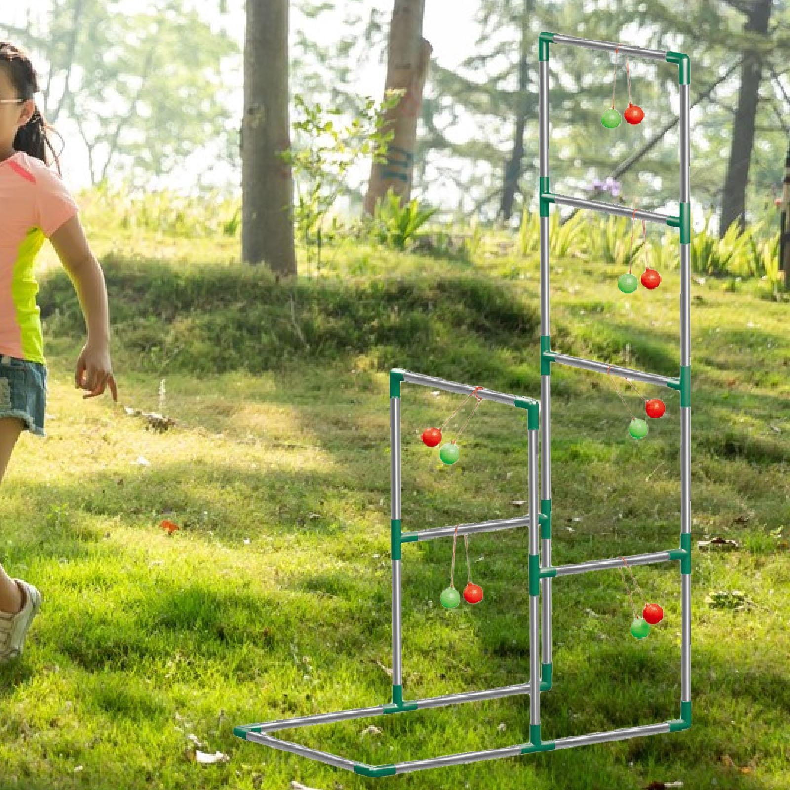 harayaa Ladder Toss Outdoor Game Set Backyard Beach Lawn Courtyard Yard Tossing Game Set