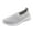 Gray, variant on Vedolay Women's Platform Sneakers Shoes For Women Walking Wide Fashion Flat Casual Shoes,White 8.5