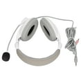 thumbnail image 4 of BH3688 Auriculares con cable Enchufe multifunción híbrido de 3,5 mm con soporte de micrófono omnidireccional para XBOX para PS4Blanco, 4 of 5