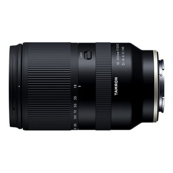 Tamron B061 - Zoom lens - 18 mm - 300 mm - f/3.5-6.3 Di III-A VC VXD - Sony E-mount - for Sony Cinema Line; a VLOGCAM; a1; a6700; a7 IV; a7C; a7C II; a7CR; a7R V; a7s III; a9 III