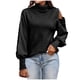thumbnail image 2 of Pntutb Mujeres Casual Sólido Manga Larga Cuello Tortuga Suéteres tops Pntutb Pntutb-4767, 2 of 5