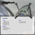 thumbnail image 3 of AutoShack Rear Upper Control Arms with Bushings Rear Lower Forward Lateral Links | Replacement for 2000-2018 Ford Focus 2004-2013 Mazda 3 2013-2018 Ford C-Max 2012-2015 Mazda 5 | 4-PC, 3 of 5