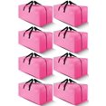 thumbnail image 1 of Bolsas de almacenamiento Cosy Family, paquete de 8 unidades, extra grandes, 74 x 33 x 36 cm, color rosa, 1 of 8