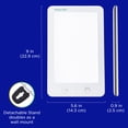thumbnail image 6 of Verilux HappyLight Touch Plus - Light Therapy Daylight Lamp with 10,000 Lux, UV-Free, LED Bright White Light, Adjustable Brightness, Color, Timer, & Detachable Stand - Boost Mood, Sleep, & Focus, 6 of 7