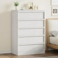 thumbnail image 7 of Dresser for Bedroom with Drawers,29.5" Wide Modern Chest of Drawers,Wood Closet Clothes Storage Organizer for Living Room,Hallway, 7 of 7
