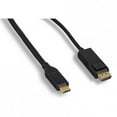 thumbnail image 1 of TechCraft USB 3.1 Type C to DisplayPort Cable, 10 Foot Length, Black, 1 of 1