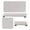 Beige, variant on LYCAQL 1 Set of Water Absorbent Diatomite Coasters Rectangle, Grooved Design, Water Absorbing Stone Used for Hand Soaps & & toiletries in The Modern Home