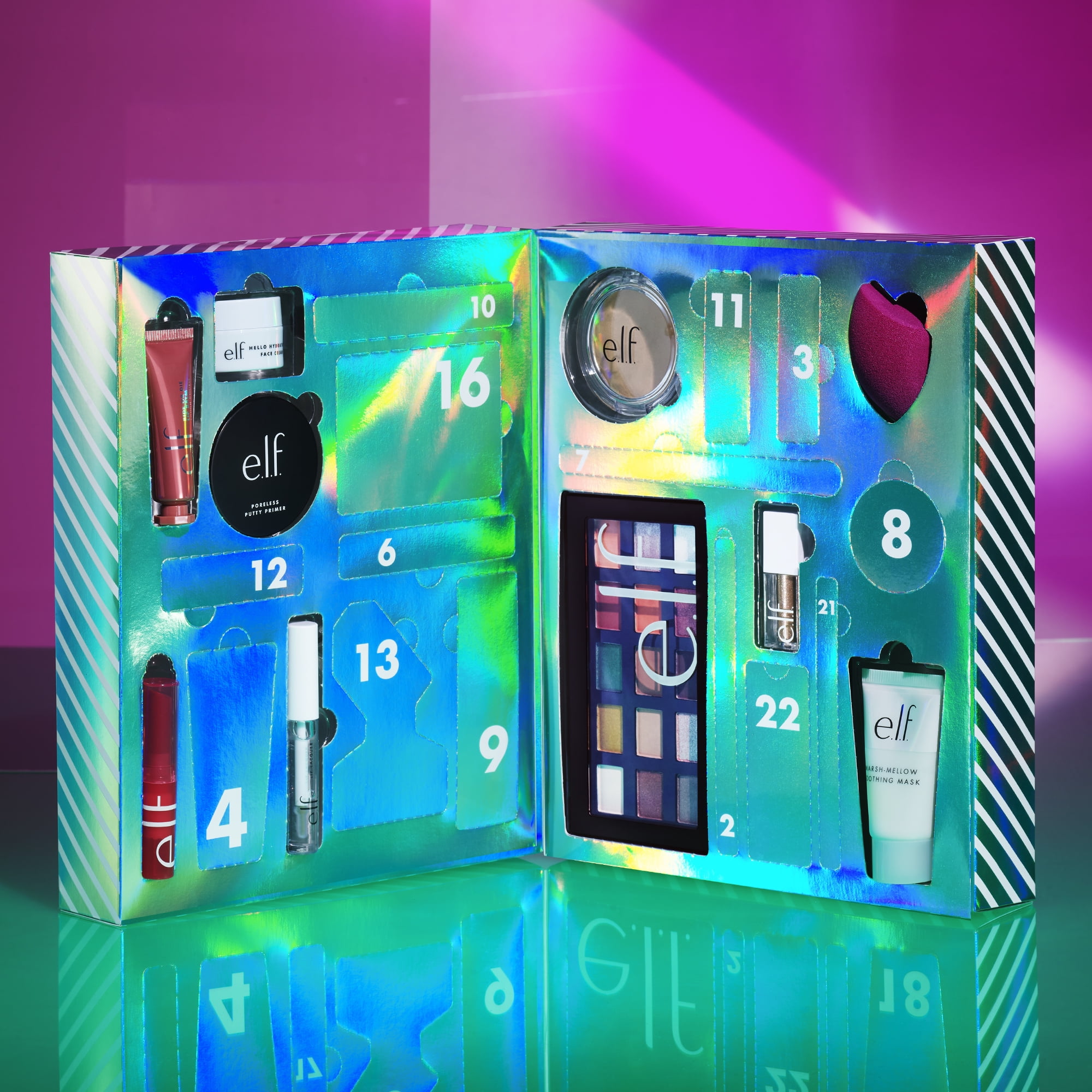 110 Value) e.l.f. Stravaganza 24 Day Advent Holiday Calendar - Walmart.com