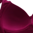 thumbnail image 6 of Dyegold Woman Bras Wireless Stretch Solid Wirefree Seamless Bras Plus Size Full Coverage Comfort Wireless Bralettes Casual Ladies Bra Everyday Wear Underwear Lift Sports Bra Bralette, 6 of 7