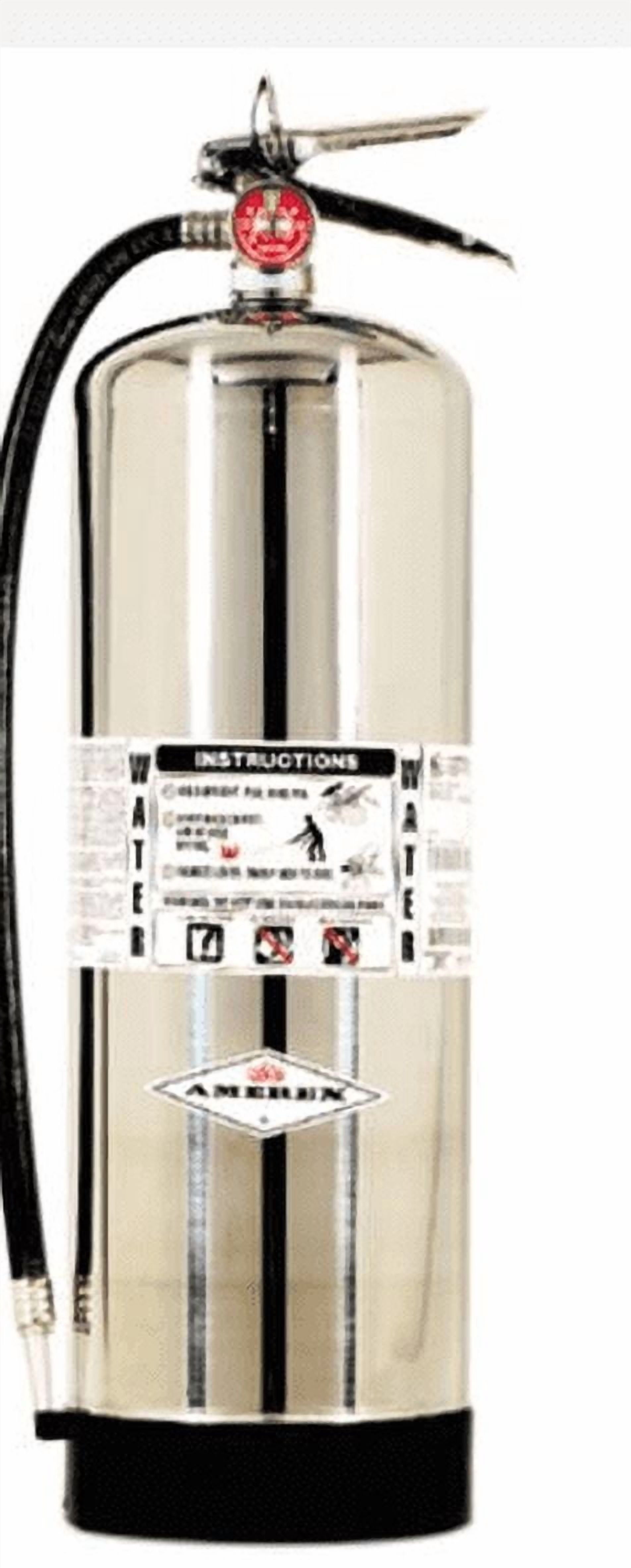 Amerex 2.5 Gal Water Fire Extinguisher with Schrader Valve