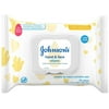 JOHNSON'S Hand & Face Wipes 25 Each