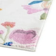 thumbnail image 6 of Rugs.com Blossom Collection Rug – 8 Ft Square Ivory Medium Rug Perfect For Living Rooms, Kitchens, Entryways, 6 of 8