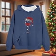 thumbnail image 4 of Cowsor Cute Hoodie for Teen Girls Trendy Bow Print Preppy Hooded Sweatshirts Kids Pullover Long Sleeve School Outfits, 4 of 7