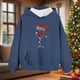 thumbnail image 4 of Cowsor Cute Hoodie for Teen Girls Trendy Bow Print Preppy Hooded Sweatshirts Kids Pullover Long Sleeve School Outfits, 4 of 7
