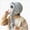 A189-Grey, variant on Kids Winter Hat Cute Childrens Glasses Lei Feng Hat Thickened Fleece Lined Earmuff Warm Pullover Hat For Boys And Girls Kids Knitted Beanie for Baby Boys,One Size,A189-Orange