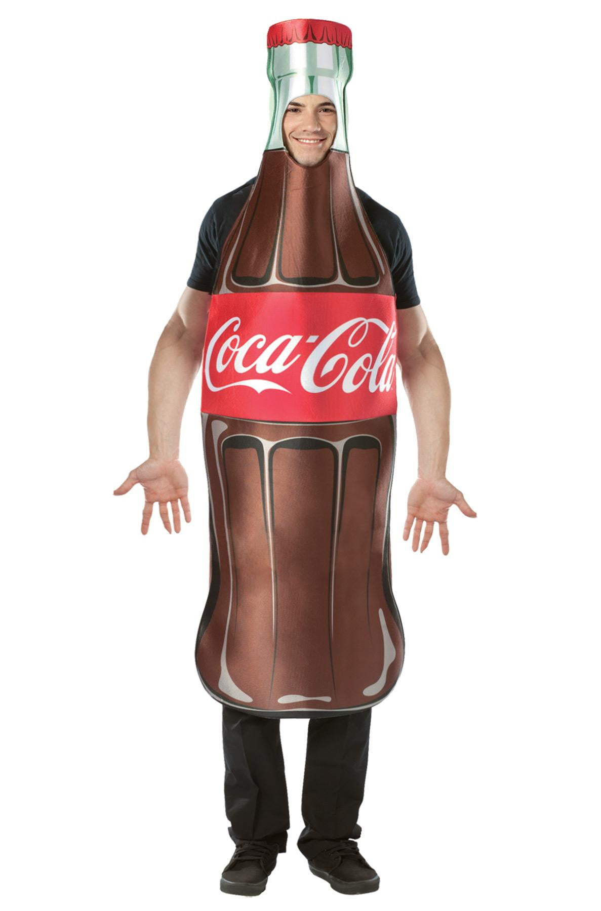 Coca Cola Bottle Adult Halloween Costume One Size