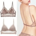 thumbnail image 3 of Wancir Women's Sexy Lace Push Up Plus Size Bra Sheer Balconette Underwire Unlined, 3 of 4
