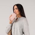 thumbnail image 6 of HydroJug Everyday Tumbler – Ceramic-Lined Insulated Tumbler with Straw and Soft-Touch Lid, Cup Holder Friendly – 14 oz, Dusty Rose, 6 of 6