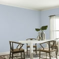 thumbnail image 6 of Glidden One Coat Blue Dolphin / Blue Eggshell Interior Paint with Primer, 1 Quart, 6 of 13