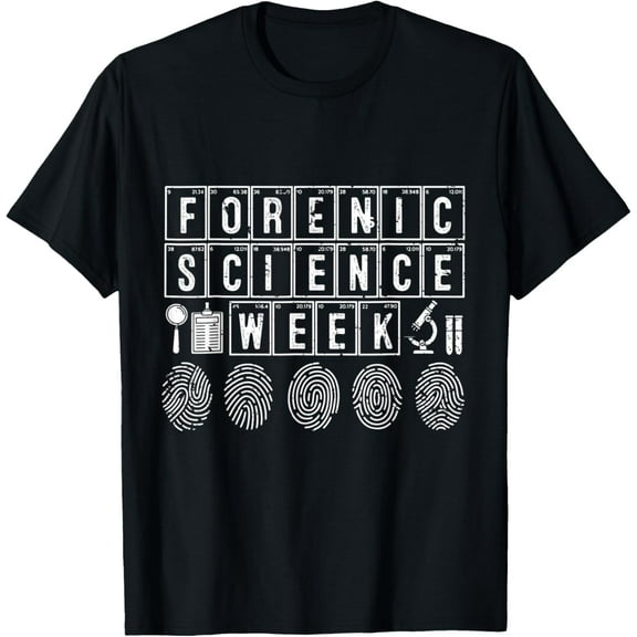 Celebration Of National Forensic Science Week T-Shirt