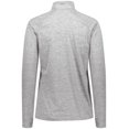 thumbnail image 2 of Holloway Sportswear 2XL Womens Electrify Coolcore® 1/2 Zip Pullover Athletic Grey Heather 222774, 2 of 5