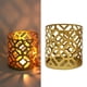 thumbnail image 1 of Portaves hueco de hierro forjado, portaves con taldo creativo, candeliere decorativo de , soporte para decoración para hogar Colco Candelero casero, 1 of 8