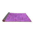 thumbnail image 2 of Ahgly Company Indoor Square Oriental Purple Industrial Area Rugs, 8' Square, 2 of 4