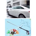 thumbnail image 4 of High Pressure Washer Gun with Extension Rod 5 Different Nozzles 9m Hose 4000 PSI Portable Handheld Car Washer M22 Water Inlet 1/4-inch Nozzle Connection Washing Sprayer for Floor Fence Patio Garden, 4 of 8
