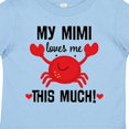 thumbnail image 4 of Inktastic Mimi Loves Me Grandson Boys or Girls Toddler T-Shirt, 4 of 5