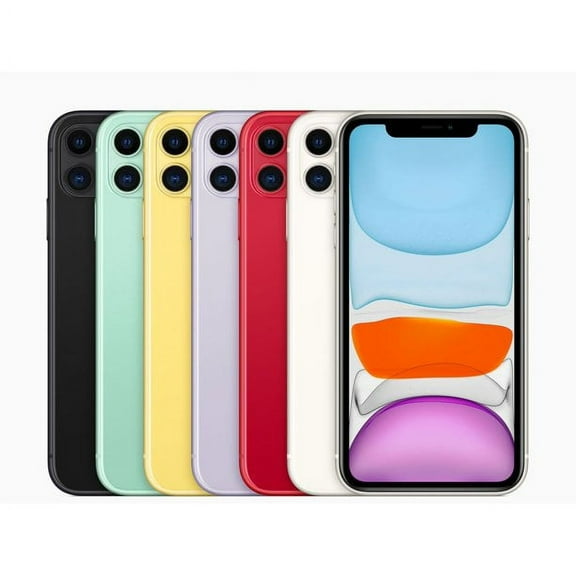 Pre-Owned iPhone 11 64GB 128GB 256GB All Colors (US Model) - Factory Unlocked Cell Phone - (Good)