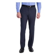 Kenneth Cole Reaction Mens Houndstooth Flex Waistbnd Dress Pants