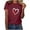 Wine, variant on Tbopshirt Valentine's Day T-Shirts for Women Short Sleeve Graphic Tees,Summer Plus Size Tops,Valentines Day Fashion Crewneck Printing Love Heart T-Shirt Casual Loose Womens Tops S-XXXL