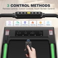 thumbnail image 5 of Simpfree Walking Pad with 6% Incline,3 in 1 Under Desk Treadmill with Height-Adjustable Desk 300lbs Capacity,Foldable Treadmill with Adjustable Handle,Touch Screen Remote Control,2s Folding,0.5-7.5mp, 5 of 7