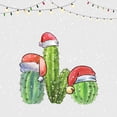 thumbnail image 2 of Atelier B Art Studio 12x12 Gold Ornate Wood Framed with Double Matting Museum Art Print Titled - CHRISTMAS CACTUS, 2 of 4