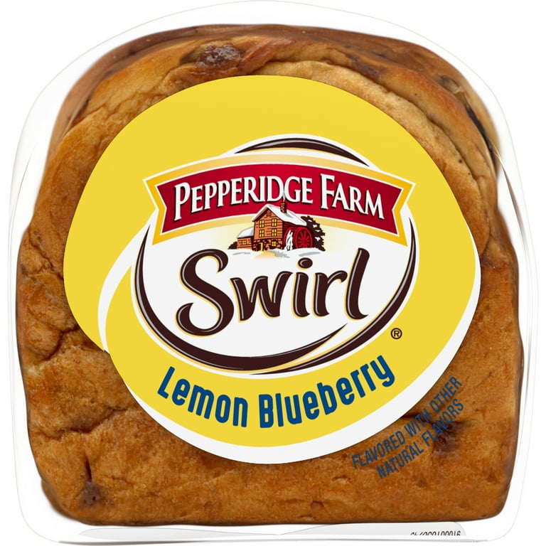 Pepperidge Farm Lemon Blueberry Swirl Breakfast Bread 14 oz Loaf -  Walmart.com