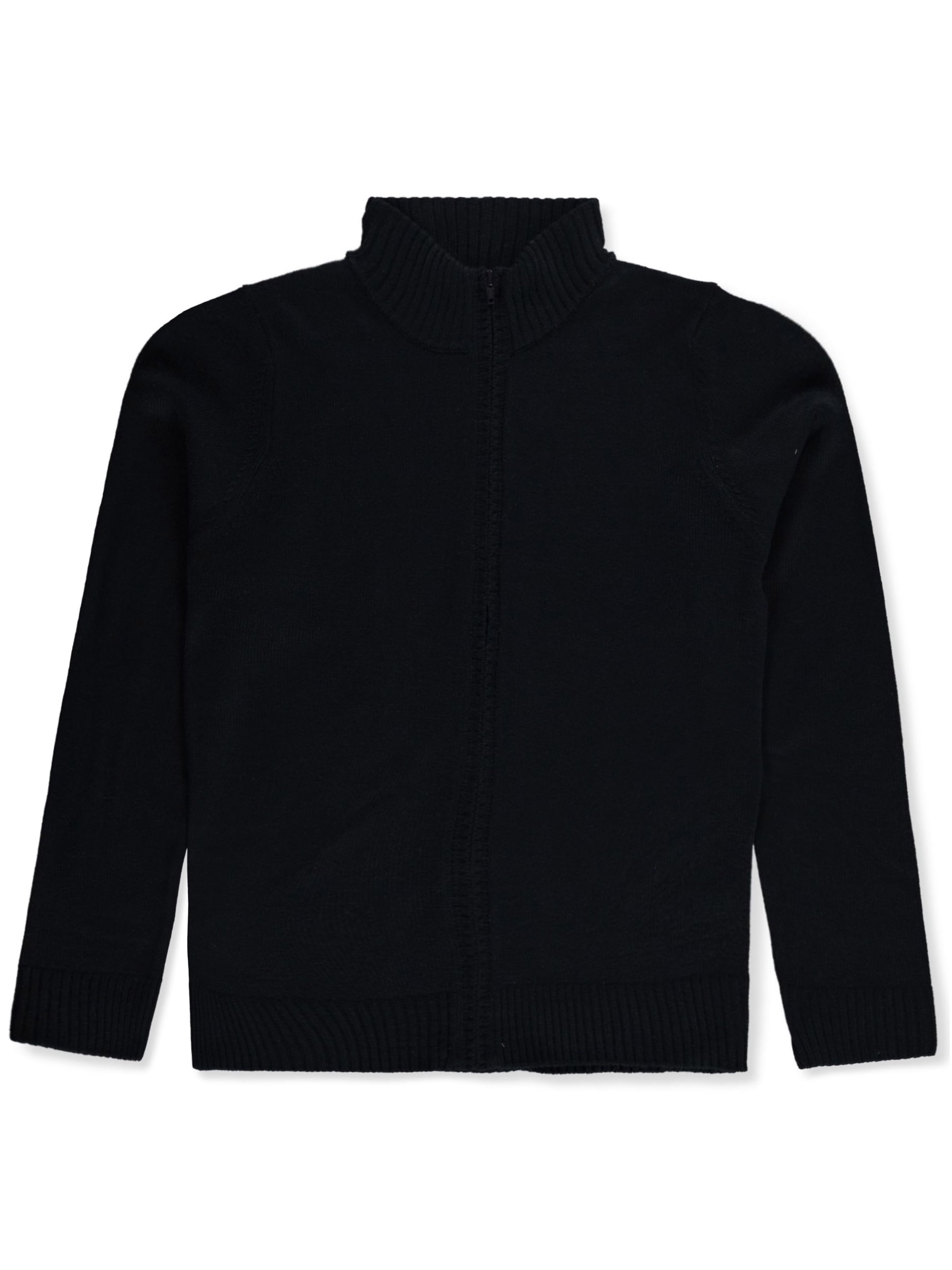 French Toast Boys' Mock Neck Zip Sweater, Navy, Sizes XS-XL