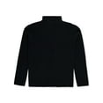 thumbnail image 2 of French Toast Boys' Mock Neck Zip Sweater, Navy, Sizes XS-XL, 2 of 5