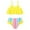 j-279Yellow204, variant on MEZZALL Kids Toddler Baby Girls Swimsuit Sets Cute Ruffle 2 Piece Tankni Tops And Bikini Bottom Swimwear Hawaiian Swimming Surfing Boho Summer Resort Beach Bathing Suit