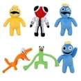 thumbnail image 4 of Muñeco de peluche de cuatro manos yuxing color amarillo Rainbow Friends 40 cm, 4 of 5