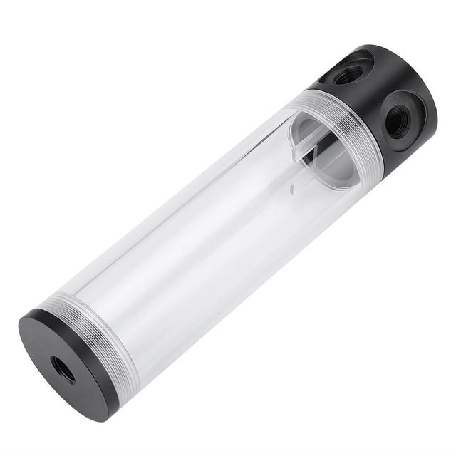 Tanque cilíndrico extralargo de 50 mm de diámetro con rosca G1/4 para refrigeración por agua de computadora de 190 mm