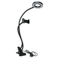 thumbnail image 3 of ZOUSSIQI Mobile Phone Live Lighting 3 Colour Adjustable Angle Light Multifunction USB Power Supply Selfie Rings Light JU316-17559, 3 of 13