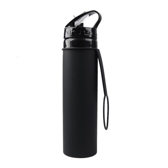 Etalchic Light weights Folding Water Bottles Silicone Reusable Travel Water Cups Handcup