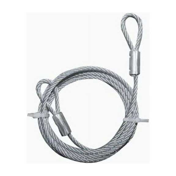 Blue Hawk 6-ft  Galvanized Steel Wire Rope Security Cable # 0805287