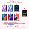 thumbnail image 2 of Funda con Teclado Táctil para iPad Air 13" M3/M2, Giratoria 360°, Retroiluminada, 2 of 8