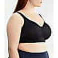 thumbnail image 5 of Women's Vanity Fair 71500 Full Figure Wirefree Sports Bra (Black 40D), 5 of 5