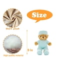 thumbnail image 4 of Osito de peluche médico enfermero personalizado de 23 cm, 4 of 6